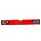 Kovar 18 Inch Water Level Indicator Aluminium Magnetic Level Scale- Orange