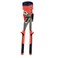 Kovar Tongue And Groove Pliers With Straight Jaw With Ergonomic Grip- Orange