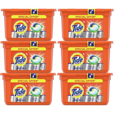 WOW All in 1 PODS Original Scent, 6 x 15 Count