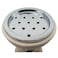 Akdc Metal Incense Burner 12Cm*40Cm, Silver/Ivory