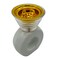 Akdc Ceramic Incense Burner 8.5Cm*13Cm, White