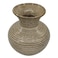 Akdc Ceramic Flower Vase Design And Unique Shapes, Vase For Bedroom, Living Room, Office &amp; Kitchen-24Cmx15Cm-Brown
