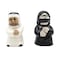 HABIBI Sheikh-Themed Salt &amp; Pepper Shakers &ndash; Decorative Black &amp; White Kitchen Table Set