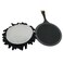 AKDC Plastic Dust Cotton Cloth Brush Bomboo Handle 32cm-Black
