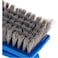 AKDC Plastic Nylon Cloth Brush Scrubber Brush 16cm-Blue