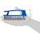 AKDC Plastic Nylon Cloth Brush Scrubber Brush 16cm-Blue