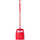 Liao Plastic Toilet Brush and Holder 53cm-Red