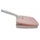 Parsian Plastic Carpet Brush 4Line Sweeper Manual Double Roller Sofa Debris Brush 30cm-Pink&amp;White
