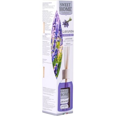 Sweet Home Collection Ambient Fragrance 100ml Lavender Reed Diffuser Made In Italy