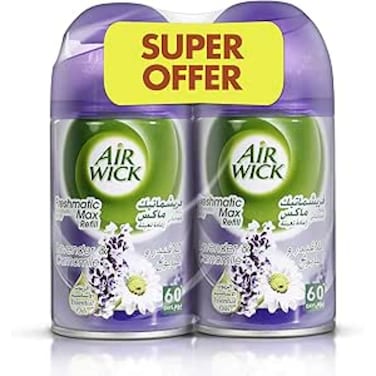 Air Wick Freshmatic Lavender and Chamomile Air Freshener Refill 250 ml Pack of 2