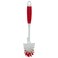 Perfect Home Plastic Toilet Brush With Holder 39cm-White&amp;Red