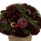 Christmas Atmosphera Christmas Apple Arrangement In Pot Decor (1 Pc, 19 Cm)