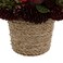 Christmas Atmosphera Christmas Apple Arrangement In Pot Decor (1 Pc, 19 Cm)