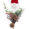 Christmas Atmosphera Santa Tree Ornament (18 X 12 X 75 Cm)
