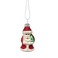 Christmas Atmosphera Glass Red &amp; White Santa Deco Kit (9 Pc.)