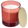 Christmas Scented Candle In Glass With Lid Orange And Clove/Red 40 Hr
