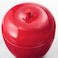 Christmas Scented Candle In Metal Tin Apple-Shaped/Apple And Cinnamon Red 24 Hr