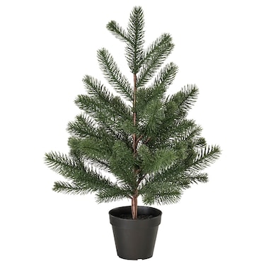 Christmas Artificial Potted Plant In/Outdoor/Christmas Tree Green 12 Cm