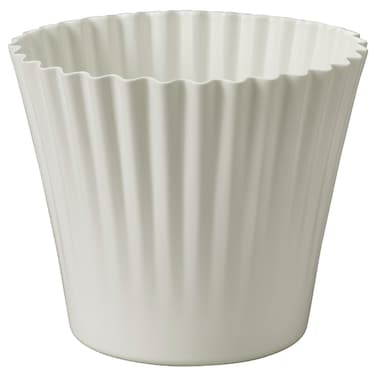 Christmas Plant Pot White 9 Cm