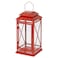 Christmas Lantern For Pillar Candle In/Out Bright Red 44 Cm