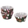 Christmas Baking Cup Dotted Multicolour 65 Pack
