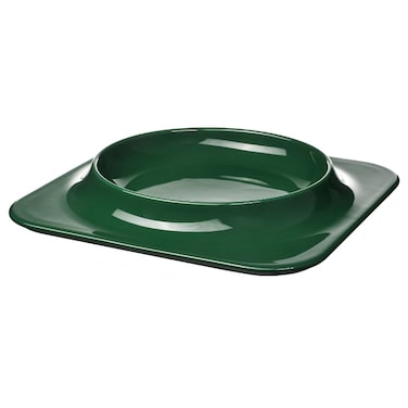Christmas Plate Dark Green 27X27 Cm