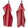 Christmas Tea Towel Mixed Patterns Red/White 50X70 Cm 2 Pack