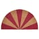 Christmas Door Mat Striped Coir/Red 50X90 Cm