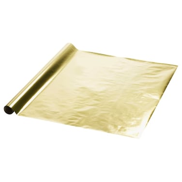 Christmas Gift Wrap Roll Gold-Colour 3X0.7 M