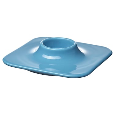 Christmas Tealight Holder Light Blue 3 Cm