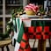 Christmas Tablecloth Check Pattern Red/Green 145X240 Cm