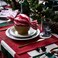 Christmas Place Mat Red 45X35 Cm