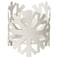 Christmas Tealight Holder White 8 Cm