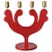 Christmas Candlestick For 4 Candles Red 29 Cm
