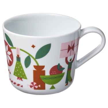 Christmas Mug White/Christmas Pattern 36 Cl