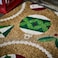 Christmas Door Mat Christmas Bauble Patterned Coir/Multicolour 40X60 Cm