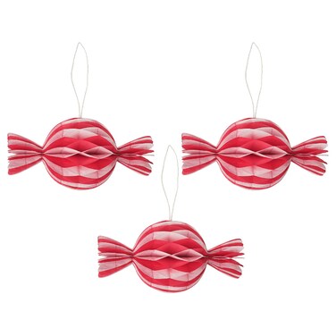 Christmas Tree Ornament Candy 3 Pack