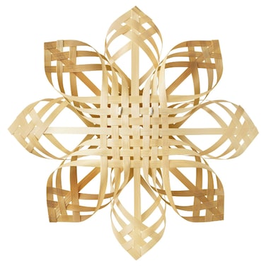 Christmas Lamp Shade Bamboo 35 Cm
