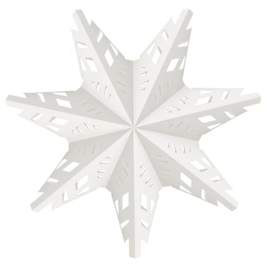 Christmas Lamp Shade Snowflake 48 Cm