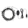Christmas Led Lighting Chain With 100 Lights Black
