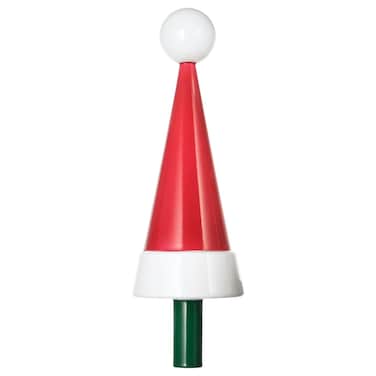 Christmas Top Spire Santa Claus Hat Red 26 Cm