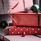 Christmas Gift Wrap Roll Mixed Patterns Red/White 3X0.7 M/2.10 M&sup2;