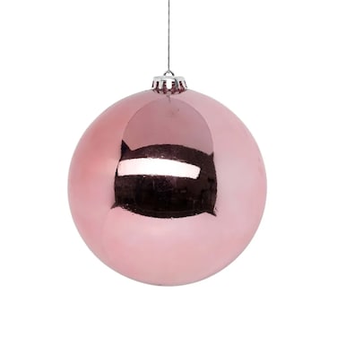 Christmas Atmosphera Maxi Bauble (15 X 16.2 Cm, Pink)