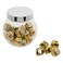 Christmas Atmosphera 24 Gold Bells In Jar (1 Pc)