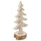 Christmas Atmosphera Wood Festive Tree (12 X 9 X 27 Cm)