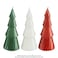 Christmas Atmosphera Tree Shaped Candle (350 G, 21 Cm, Assorted Colors)