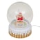 Christmas Atmosphera Battery-Operated Led Musical Snow Globe With Motion (1 Pc, 13 Cm)