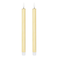 Christmas Atmosphera Battery-Operated Led Taper Candle Set (2 Pc, Gold, 28 Cm)