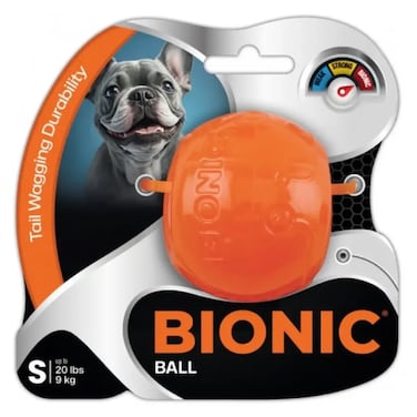 Christmas Hagen Bionic Small Dog Ball (5.8 Cm, Orange)